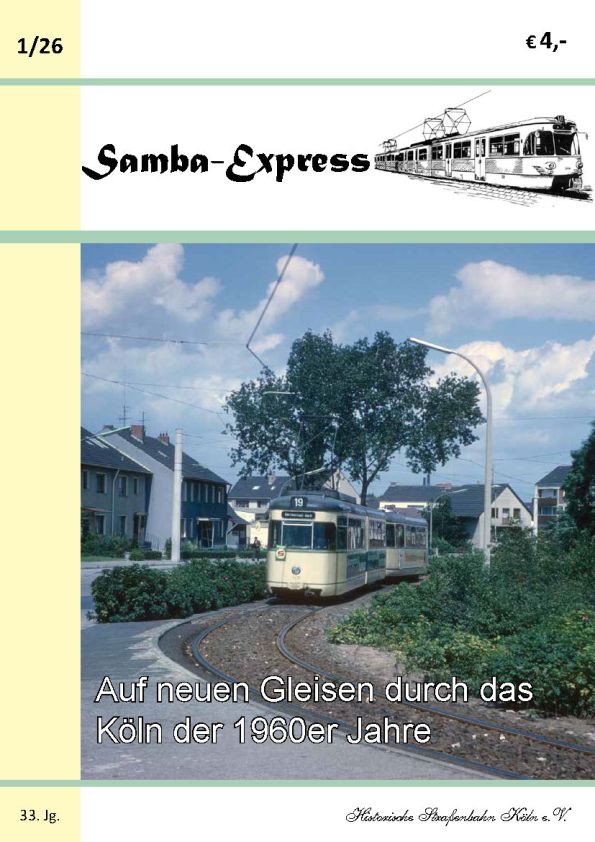 Das Cover des aktuellen Samba-Express