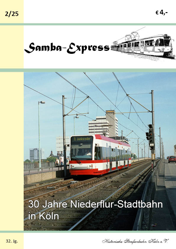 Das Cover des aktuellen Samba-Express