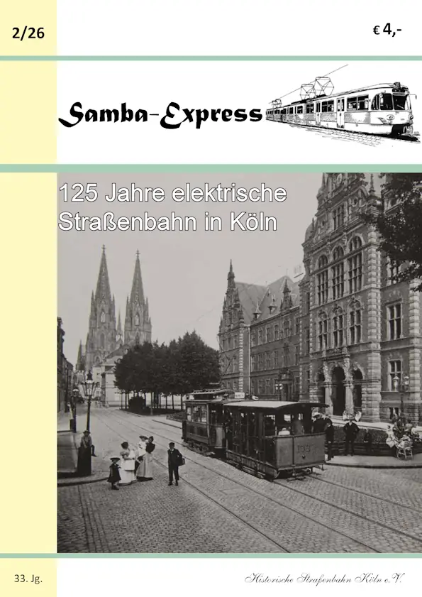 Das Cover des aktuellen Samba-Express
